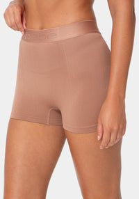 Side View-Seamless Shaping Shorts 3-Pack - Medium Control-BLACK