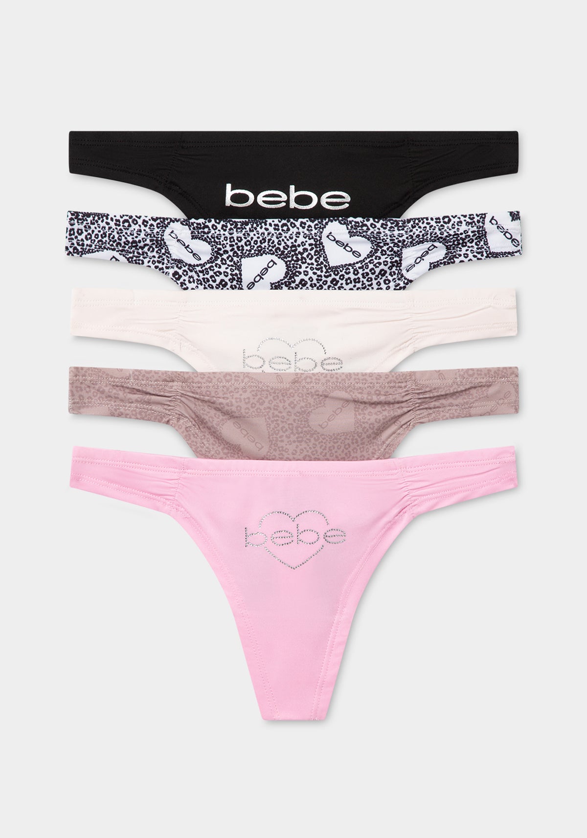 Comfort Thong Underwear 5-Pack