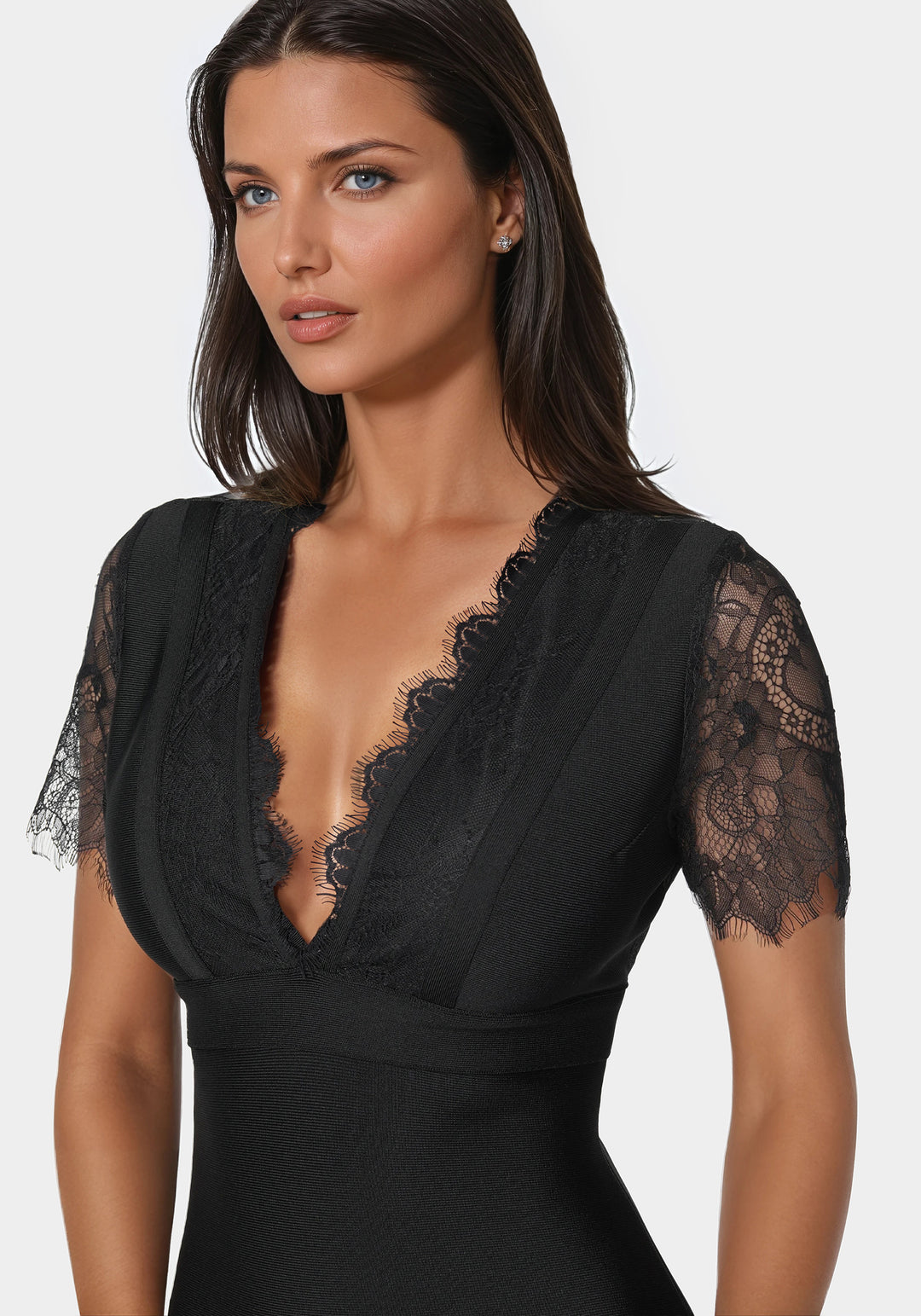 Bandage & Lace Dress