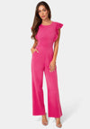 Flutter Sleeve Core Jumpsuit