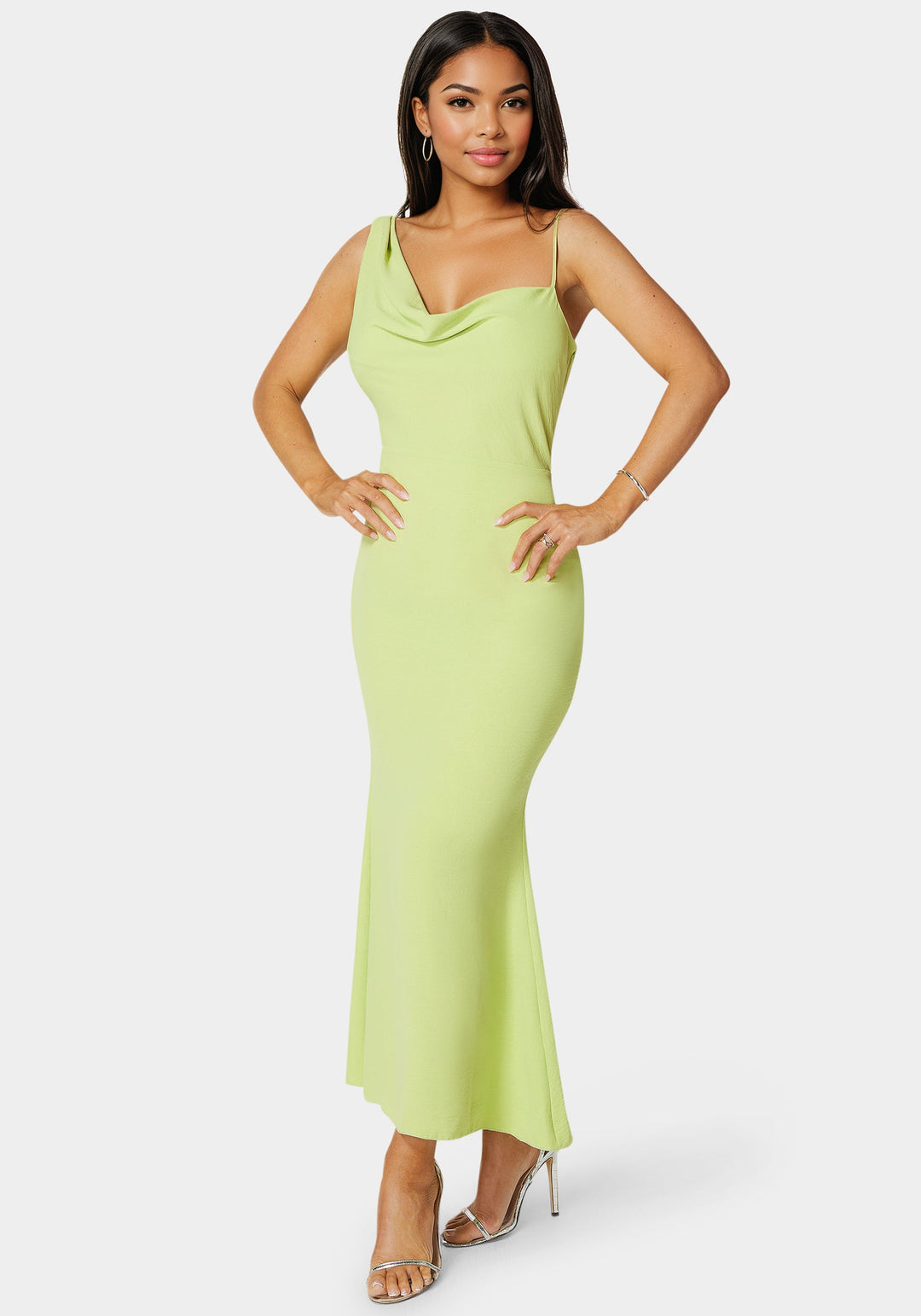 Formal Lime Green Cami Dress Lime-Green Bridesmaid Dresses For Spring Summer Wedding BABARONI Formal Lime Green Cami Dress Lime-Green Bridesmaid Dresses For Spring Summer Wedding BABARONI