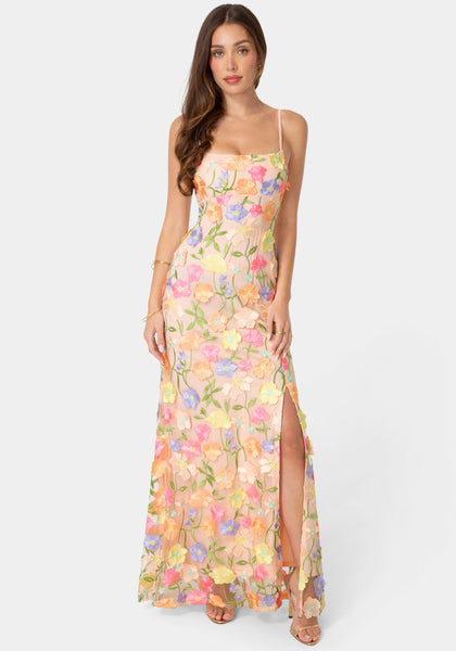 bebe floral embroidered midi dress Women's Embroidery Bodycon Maxi Dress, Large Color:Royal Blue and Silver Sherri Hill Dress 57350 Approximate Length vintage 1960’s clothing