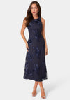 Soutache Racer Aline Maxi Dress