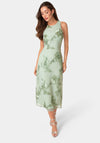 Soutache Racer Aline Maxi Dress