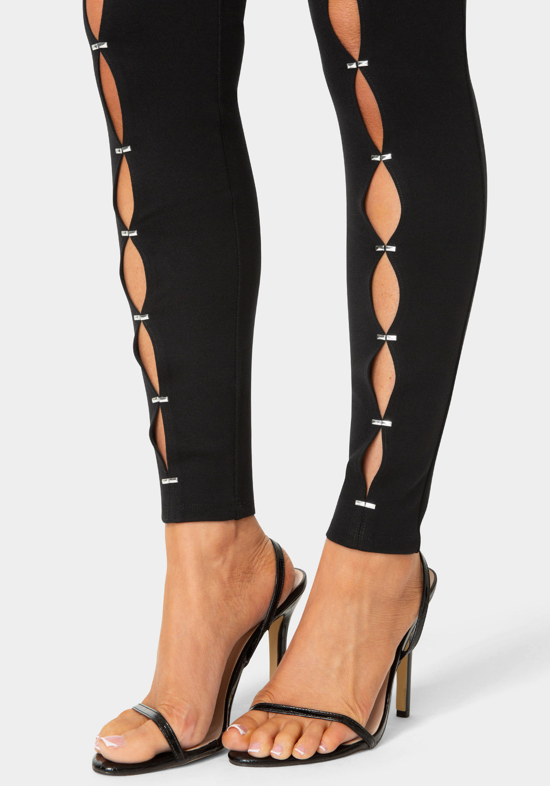 Other View-Ladies Knit Leggings-Black