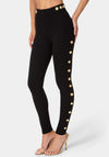 NATURAL WAIST GOLD DETAIL LEGGING
