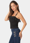 Ruffle Corset Top