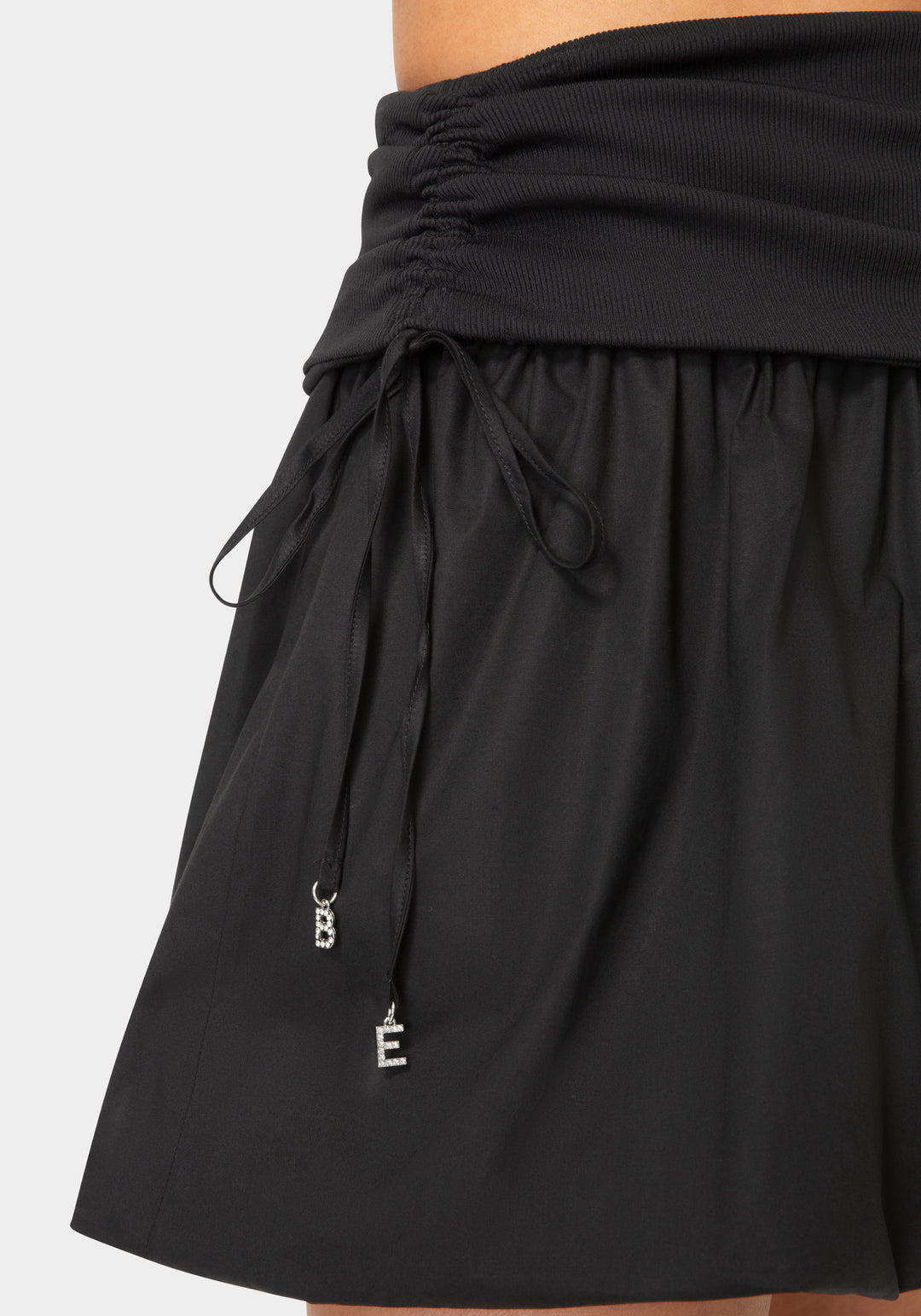 Other View-Balloon Skort-Black