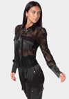 FLORAL LACE BLOUSE