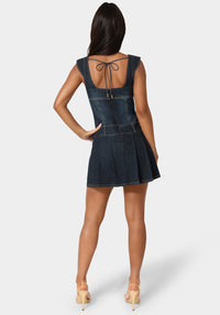 denim skort dress Jordan Denim Dress