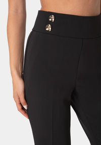 Other View-Cropped Flared Pant-BLACK