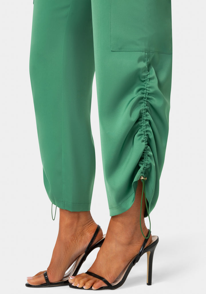 Detail view - Cargo Jogger Pant - Matcha Green