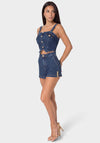 FOOLER DENIM ROMPER