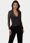 Tuxedo Look Bodysuit