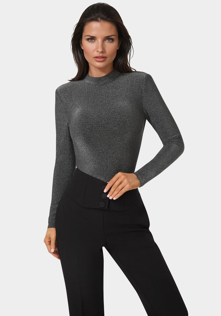 Glittery Back Jewel Bodysuit