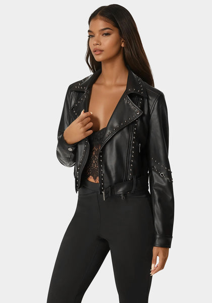 ジャケット・アウター Little suzie Vegan Leather Belted Jacket Little suzie Vegan Leather Belted Jacket - メルカリ