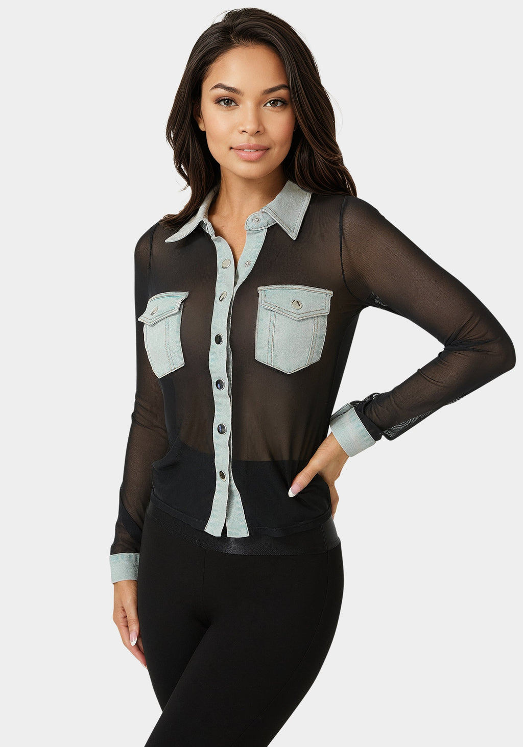 Black/Chiara Blue Wash