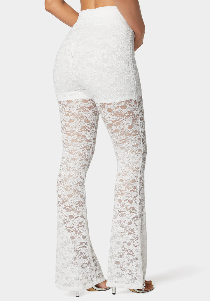 Flared Lace Pant