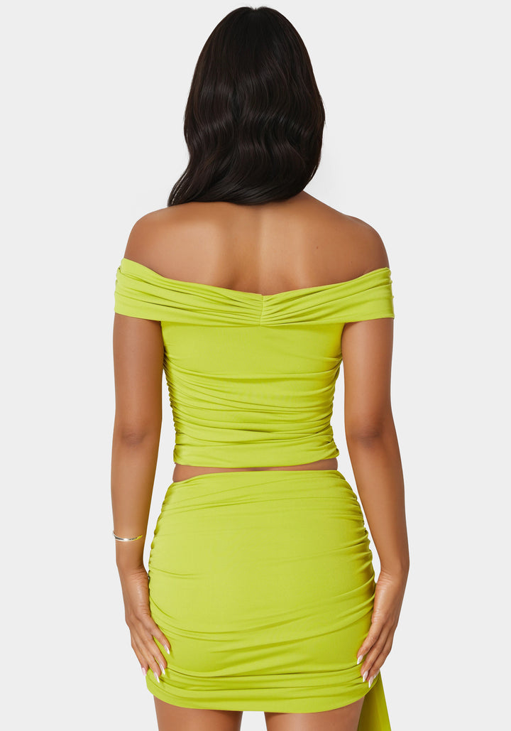 Off Shoulder Knit Top