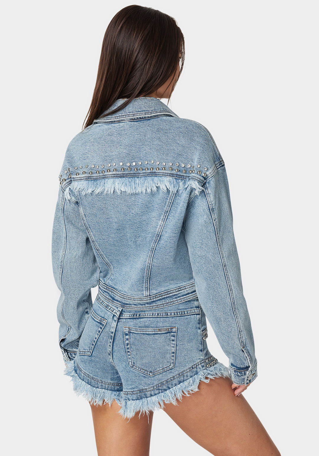 Studded Denim Jacket