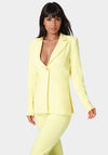 Tailored Fitted Waist Blazer