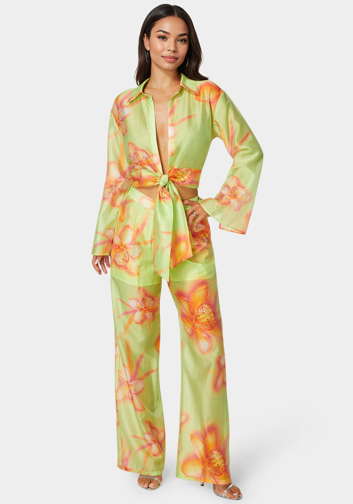 Orchid Splash Print