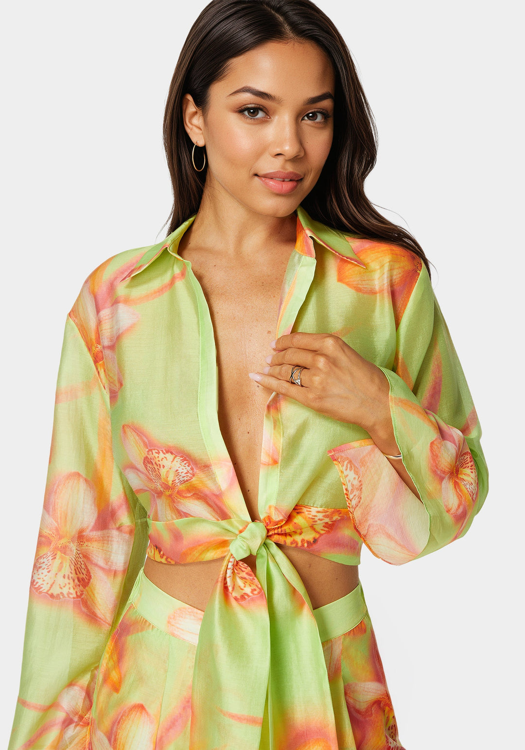Orchid Splash Print