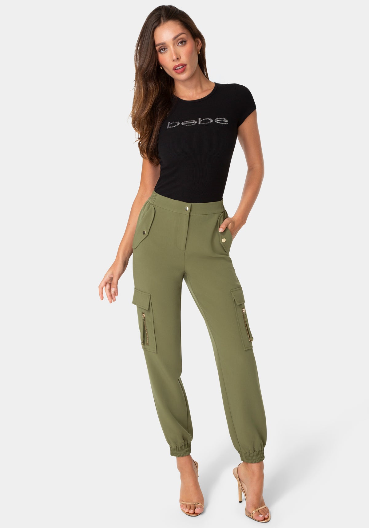 Detail View-CARGO JOGGER-VELVET GREEN