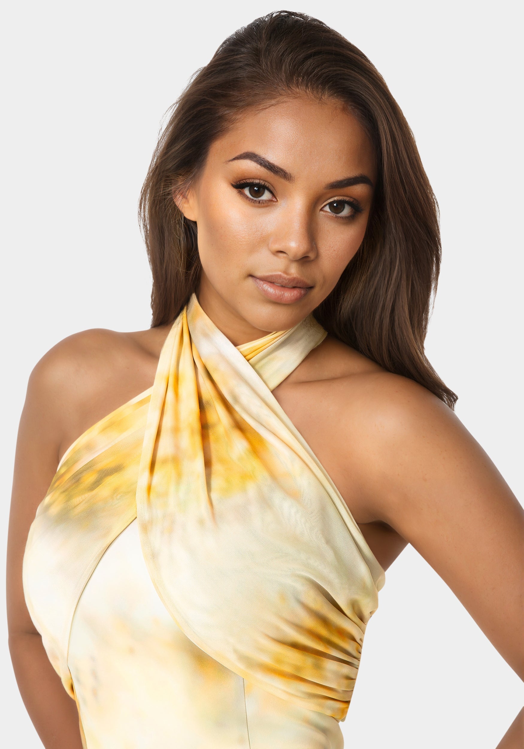 ♡bebe♡　0418 Halter Wrap Tie Top – bebe