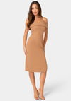 Off Shoulder Midi Dress