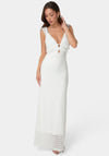 Lace Keyhole Maxi Dress
