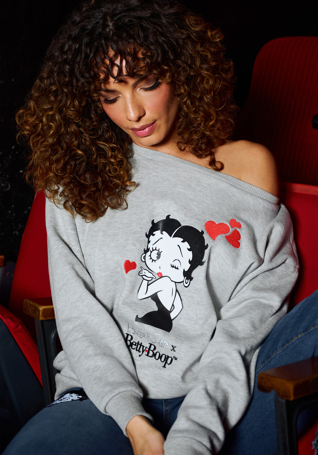 Betty Boop Cozy Pullover