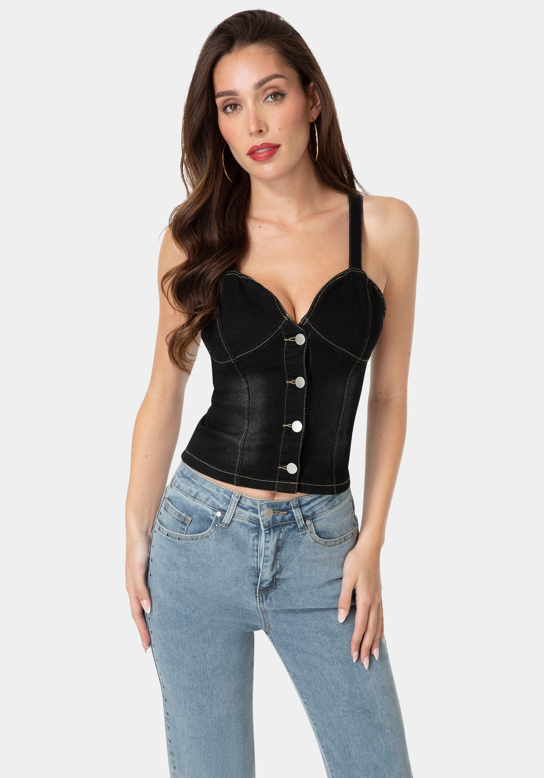 Front View-The Prairie Tank-BLACK