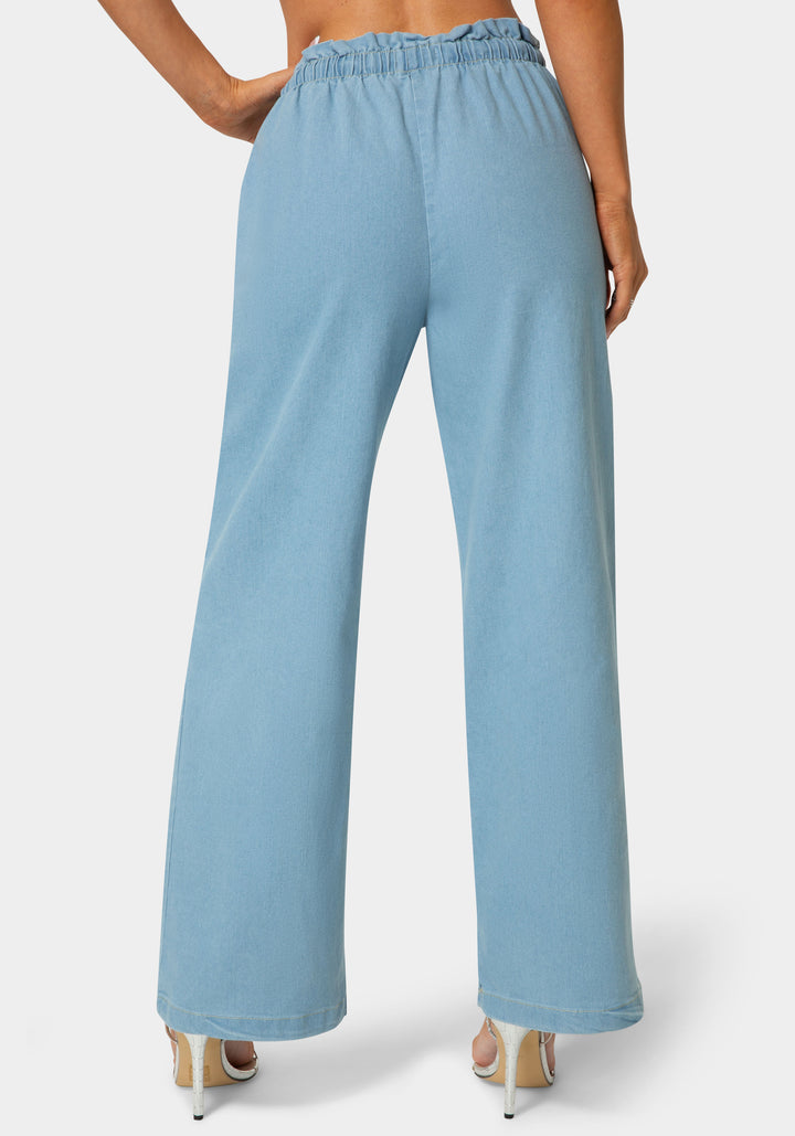 Back View-The Easy Pocket Pant-Light Blue