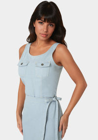 Other View-The Layered Dress-Light Wash