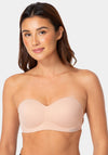 Strapless Wireless Push-Up Bra - Convertible