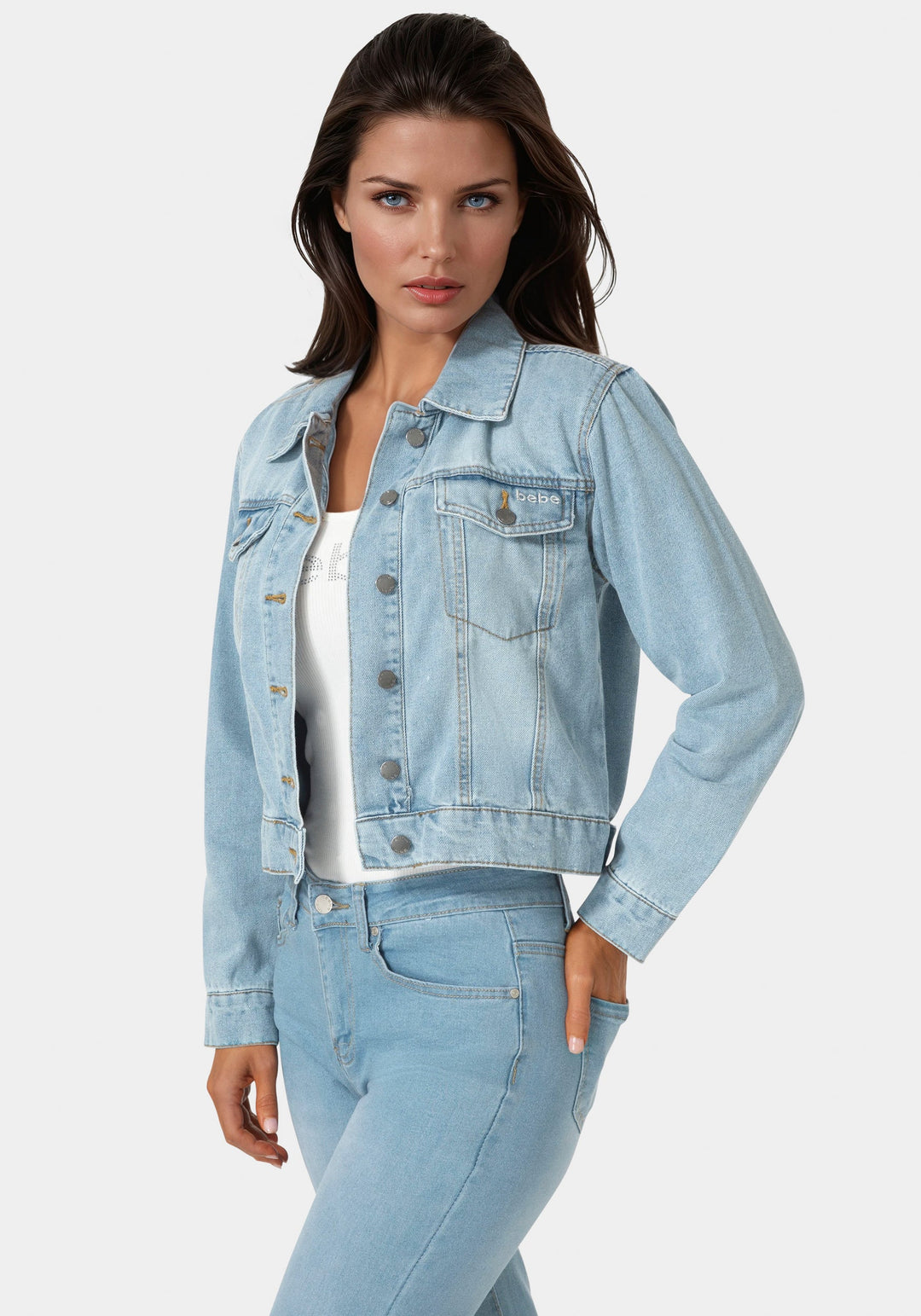 Side View-The Cargo Jacket-LIGHT WASH