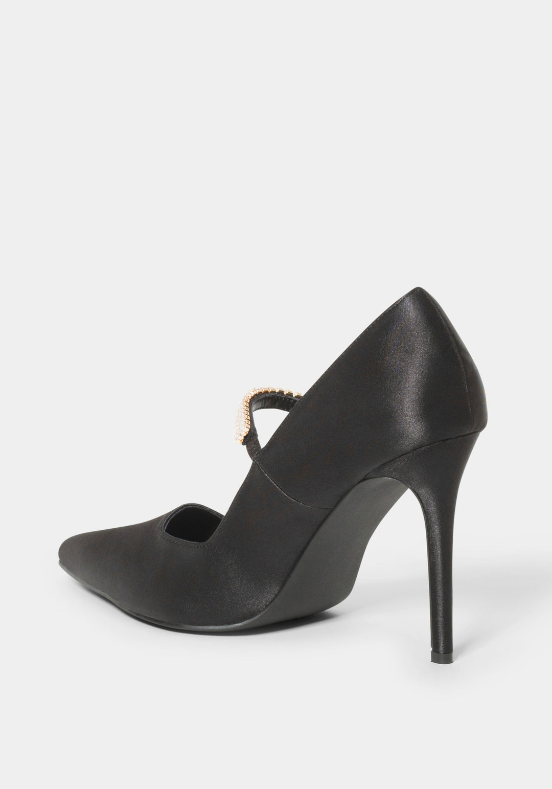 Back View-Isabella Heel-BLACK