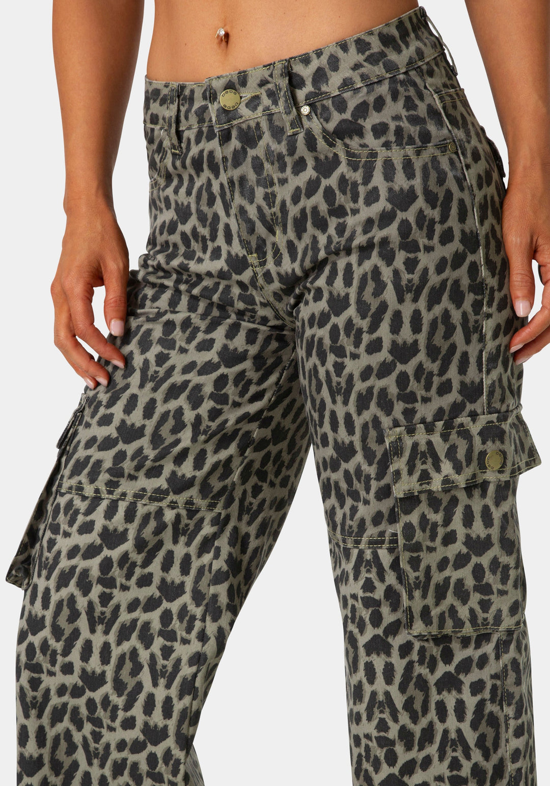 Other View-The Straight Cargo Jean-ANIMAL PRINT