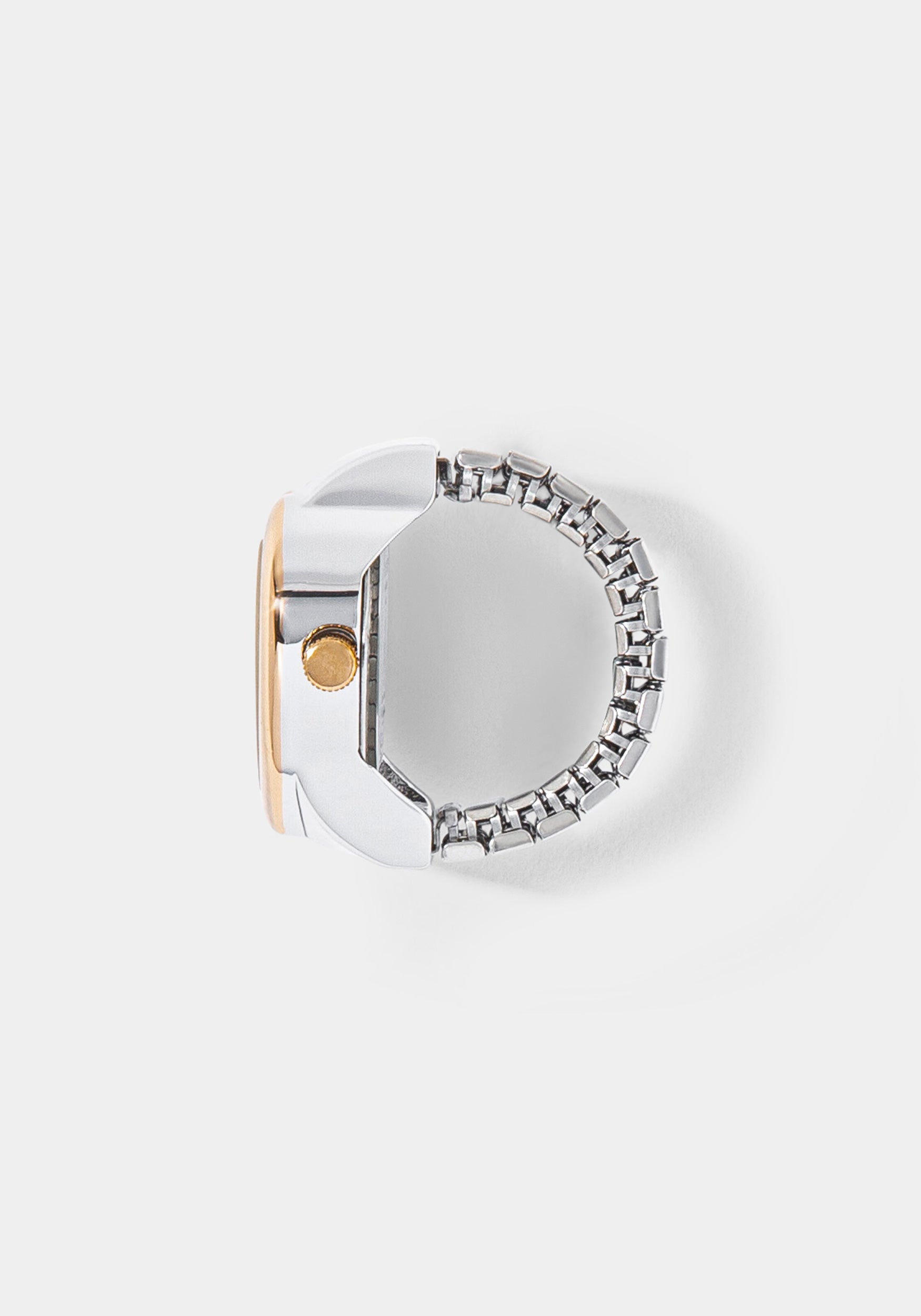 Side View-Ring Watch-ROSE GLD/SIL