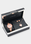 Watch Locket And Earring Set