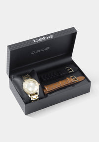 Other View-Watch Interchangeable Strap Set-GOLD/CHAMP