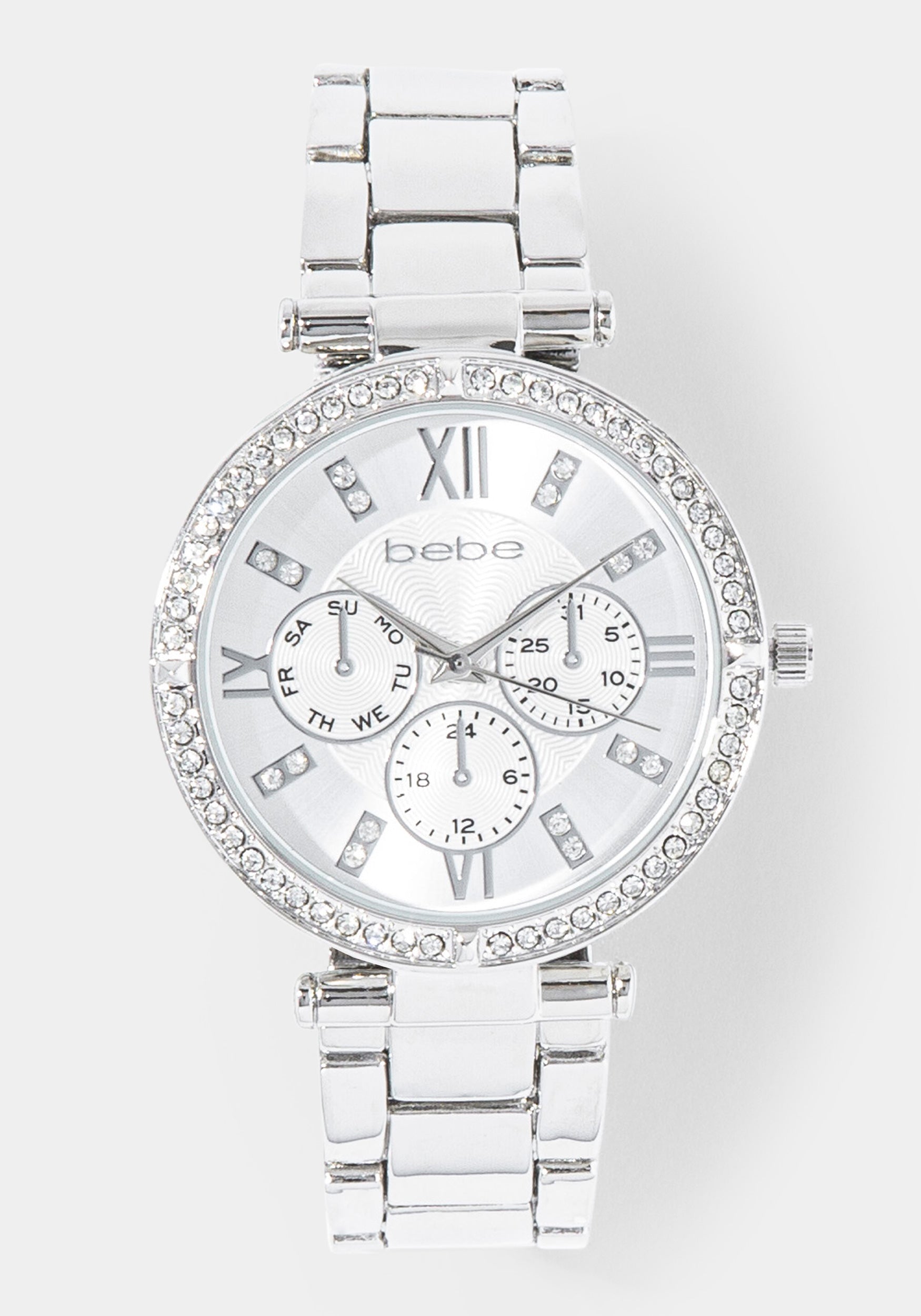USA bebe ビビ ラインストーン ブリンブリン 腕時計 ウォッチ Bebe Gold Colored Bling Rhinestone Womens Metal Fashion Watch | eBay