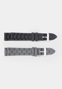 Other View-Watch Interchangeable Strap Set-SIL/BLK