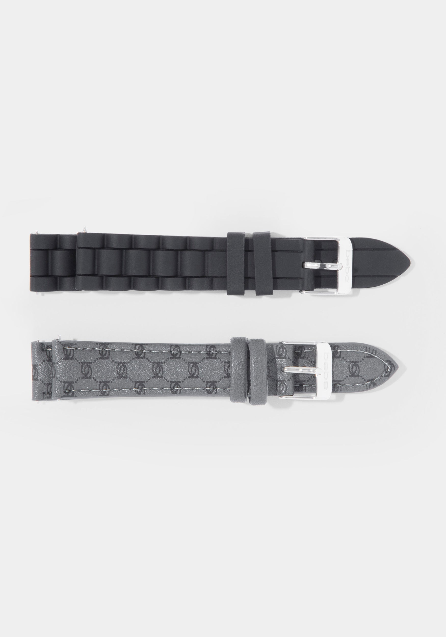 Other View-Watch Interchangeable Strap Set-SIL/BLK