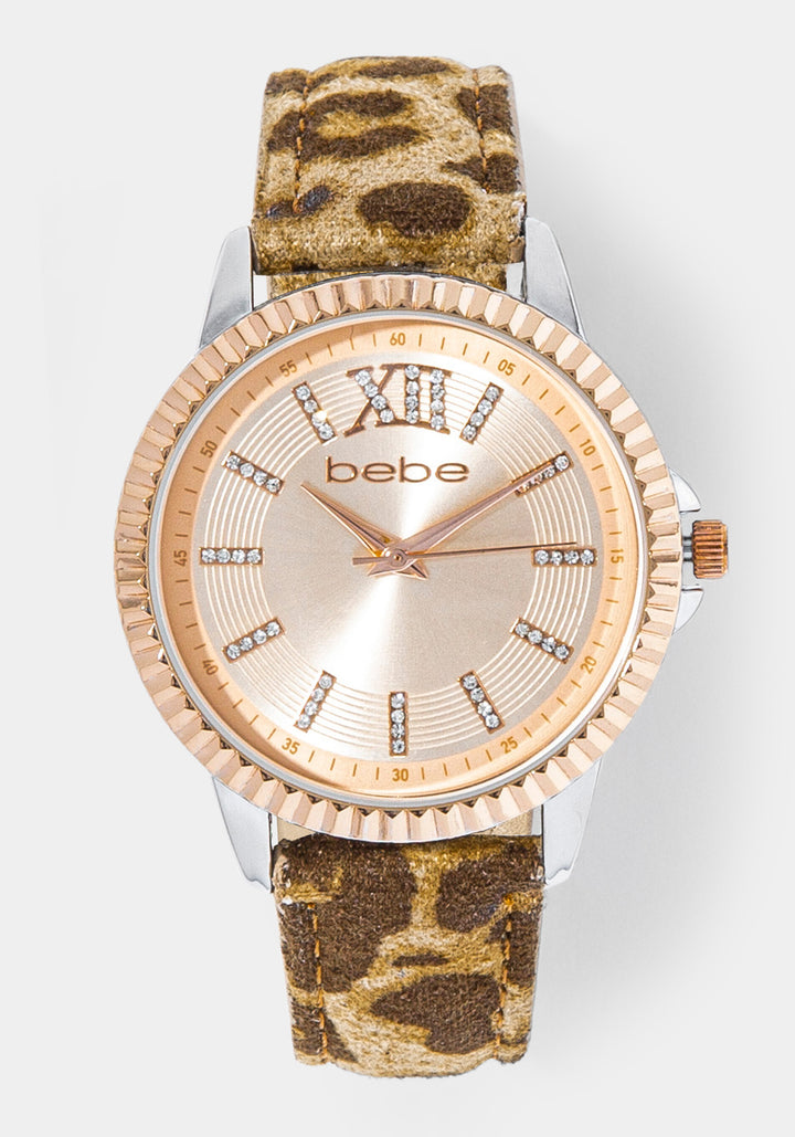 Front View-Watch Interchangeable Strap Set-ROSE GLD/SIL