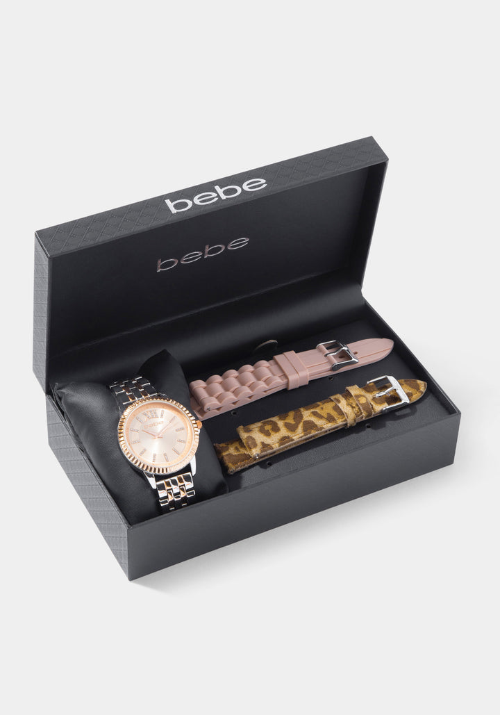 Other View-Watch Interchangeable Strap Set-ROSE GLD/SIL