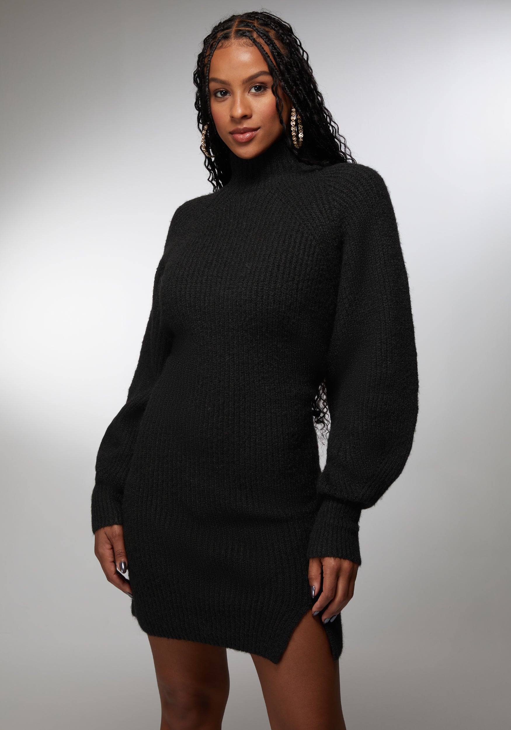 Oversized Sweater Dress – bebe