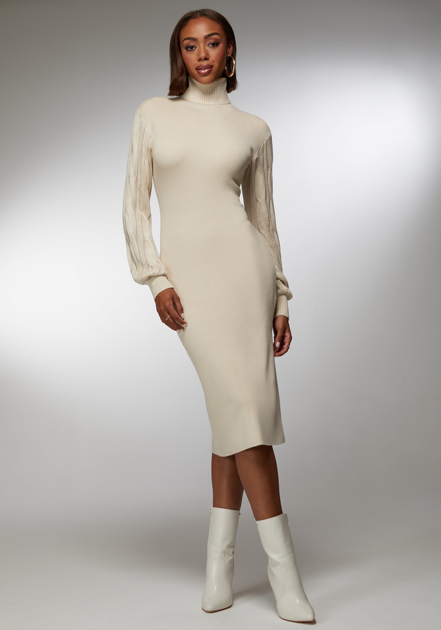 Midi Sweater Dress – bebe