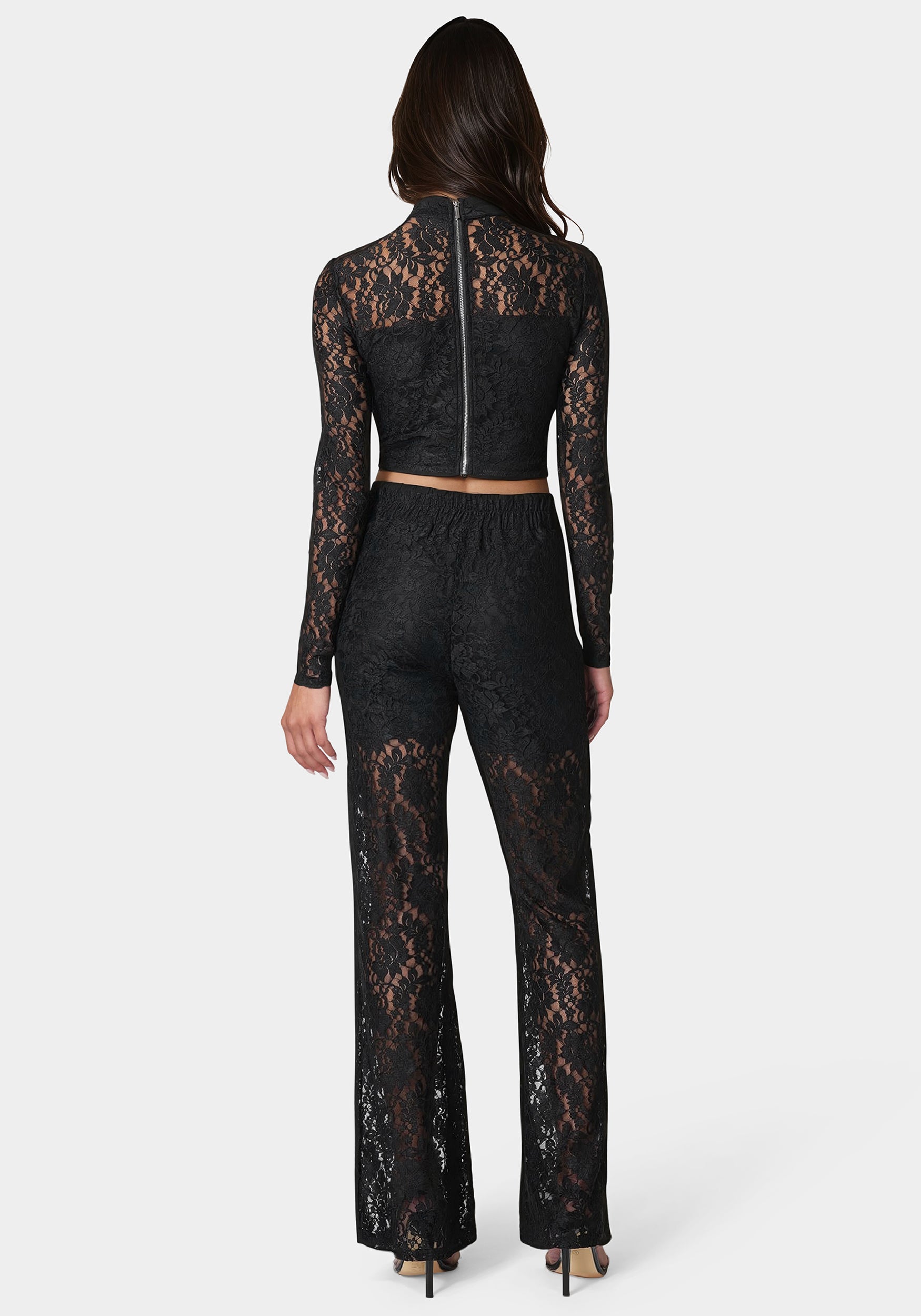 Two Piece Lace Jumpsuit – bebe
